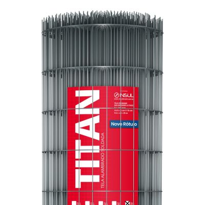Tela de proteção residencial Titan (Fio 2,50mm / Malha 5x15cm) - Rolo 25m
