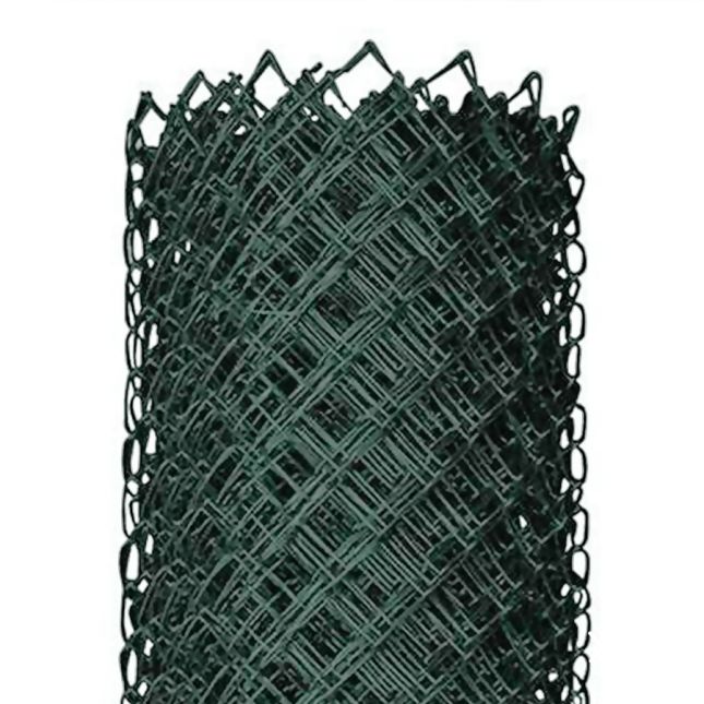 Tela Alambrado Revestida PVC VERDE Fio 14 (2,80mm) malha 2.1/2