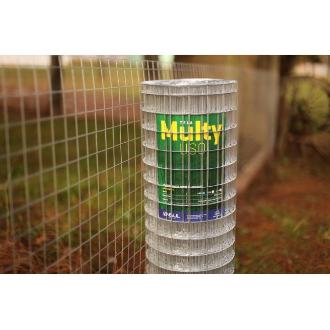 Tela Soldada Multy Uso 25m (Fio 1,90mm / Malha 5x5cm) - Rolo 25m